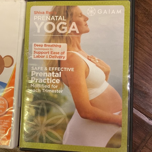 2 DVD’s 📀📀 & 1 CD 💿 Shiva Rea’s Prenatal Yoga GAIAM, Baby Einstein, Lullabies - Picture 2 of 13